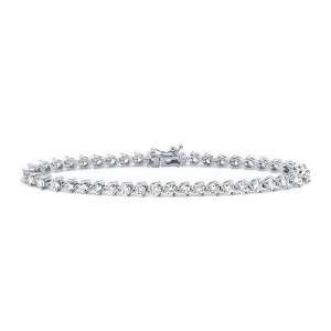   Tennis Bracelet (1.77 cttw,F G Color, SI2 Clarity), 7.5 Inch Jewelry