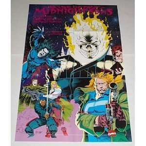 1992 Marvel Comics Ghost Rider Midnight Sons Horror Monsters 1990s 