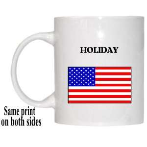  US Flag   Holiday, Florida (FL) Mug 