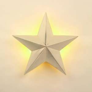  Nickel Star Sconce