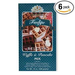 Paradigm Fudge Waffle,15 Ounce (Pack of 6)  Grocery 
