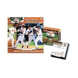   Baltimore Orioles 2010 Wall & Box Calendar Set   Baltimore Orioles One