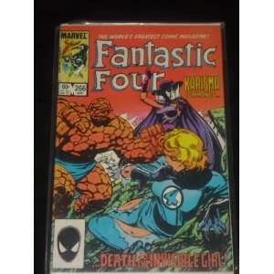     Fantastic Four 266 (KARISMA COMMANDS)   May 1984 