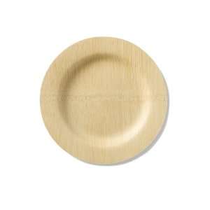  Bambu 9 Inch Round Veneerware Plates, Package of 25 