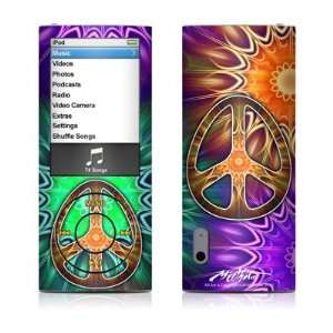  Peace Triptik Design Decal Sticker for Apple iPod Nano 5G 