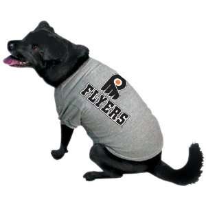 Philadelphia Flyers Gray Dog T shirt 