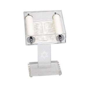  Lucite Torah Stand with Star of David 