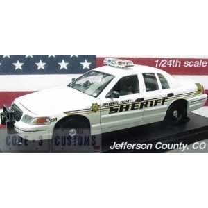  CODE 3 JEFFERSON COUNTY, CO SHERIFF POLICE DECALS   1/24 