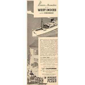   Fleet Cruise Vacation Ship Travel   Original Print Ad