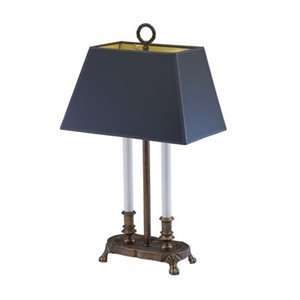  House of Troy BAR102 BB Barrister Table Lamp, Black 