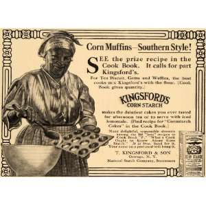  1910 Ad T Kingsford Corn Starch Flour Biscuit Cooking 