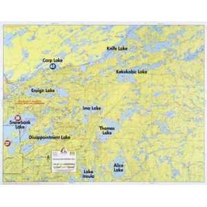  Fisher BWCA/Quetico Canoe Map Number 11