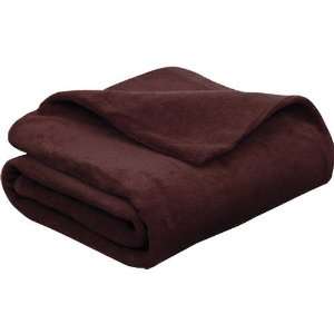  Sunbeam Soft Comfy Heated Throw Blanket   Walnut 