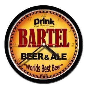  BARTEL beer and ale cerveza wall clock 