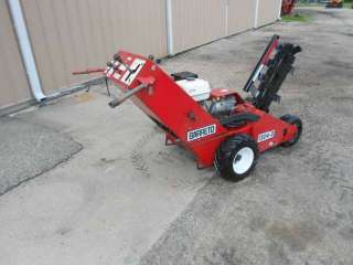   Behind Trencher Ditch Witch Vermeer 13 HP Honda Machine Trench  
