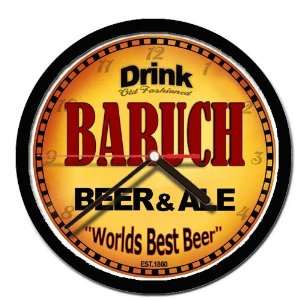  BARUCH beer and ale cerveza wall clock 