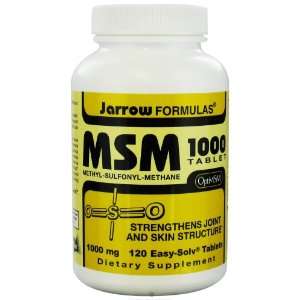   Formulas   Msm Sulfur, 1000 mg, 120 tablets