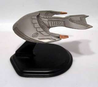 Star Trek Franklin Mint Ferengi Marauder Pewter Ship  