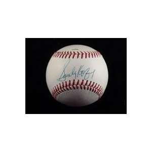 Sandy Koufax Autographed Baseball   Autographed Baseballs  