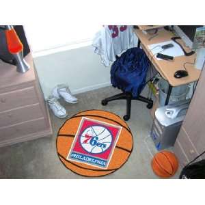  Philadelphia 76ers Basketball Mat 