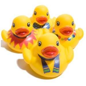  2 1/4 Stylish Rubber Ducky Toys & Games