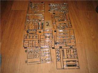   of model car parts new old stock factory rejects parts missing 1/24