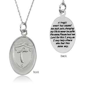 Tragic Event Necklace, Sterling Silver