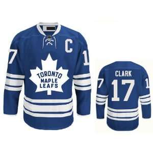 2012 New NHL Toronto Maple Leafs #17 Clark Blue/white Ice 