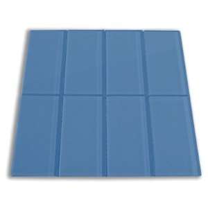   Kitchen & Bathroom Blue Glass Tile (10 Sq. Ft./Case)