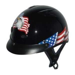  05 Eagle Flag Motorcycle Helmet Automotive