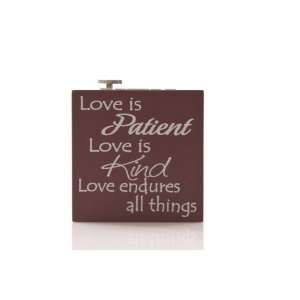   Love is Patient Kind Endures Plays Love Splendored Thing Home