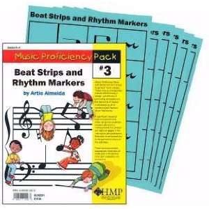   Pack #3 Beat Strips and Rhythm Markers Musical Instruments