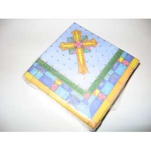 Party express by Hallmark Stained Glass Cross Napkins