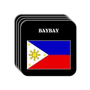  Philippines   BAYBAY Set of 4 Mini Mousepad Coasters 