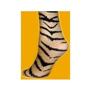  Animal Prints Tiger Print Full Length Tights Stockings 