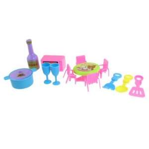   Toys Kitchen Plastic Pot Spatula Cookware Set Pretend Play Set Toys