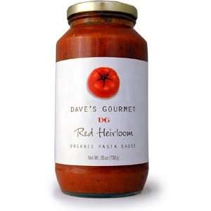 Daves Organic Red Heirloom Pasta Sauce Grocery & Gourmet Food