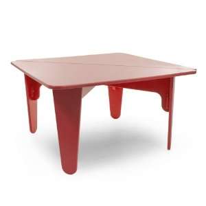  Kids Table  Red 100% Recycled