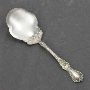  Floral by Wallace, Silverplate Berry Spoon