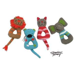  Stephan Baby Knitty Bitties Kitty Rattle Toys & Games