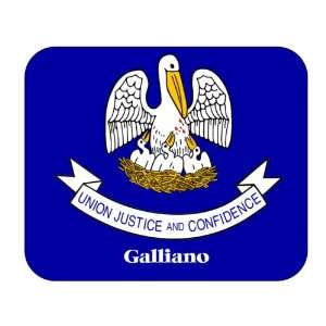  US State Flag   Galliano, Louisiana (LA) Mouse Pad 