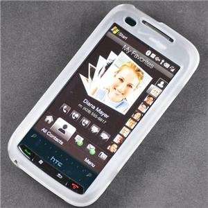  Htc Touch Pro 2 Ii Rubber Clear Hard Case Cell Phones 