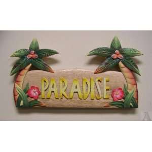  Palm Tree Beach Paradise Wall Art Sign Indoor Outdoor 