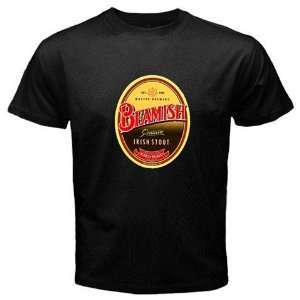  Beamish Irish Stout Logo New Black T shirt Size S Free 