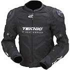 Teknic SUPERVENT PRO Motorcycle Jacket Black Size 40
