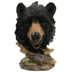 Bear Head Figurine