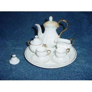  Small Porcelain Lefton Tea Set 