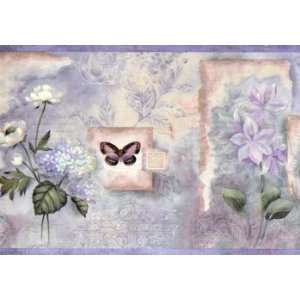  Butterflies and Springflowers Border