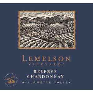  Lemelson Vineyards Chardonnay Reserve 2007 750ML Grocery 
