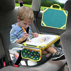 Childrens Lap Desk  Kids Car Travel Writing Table 084358043940  